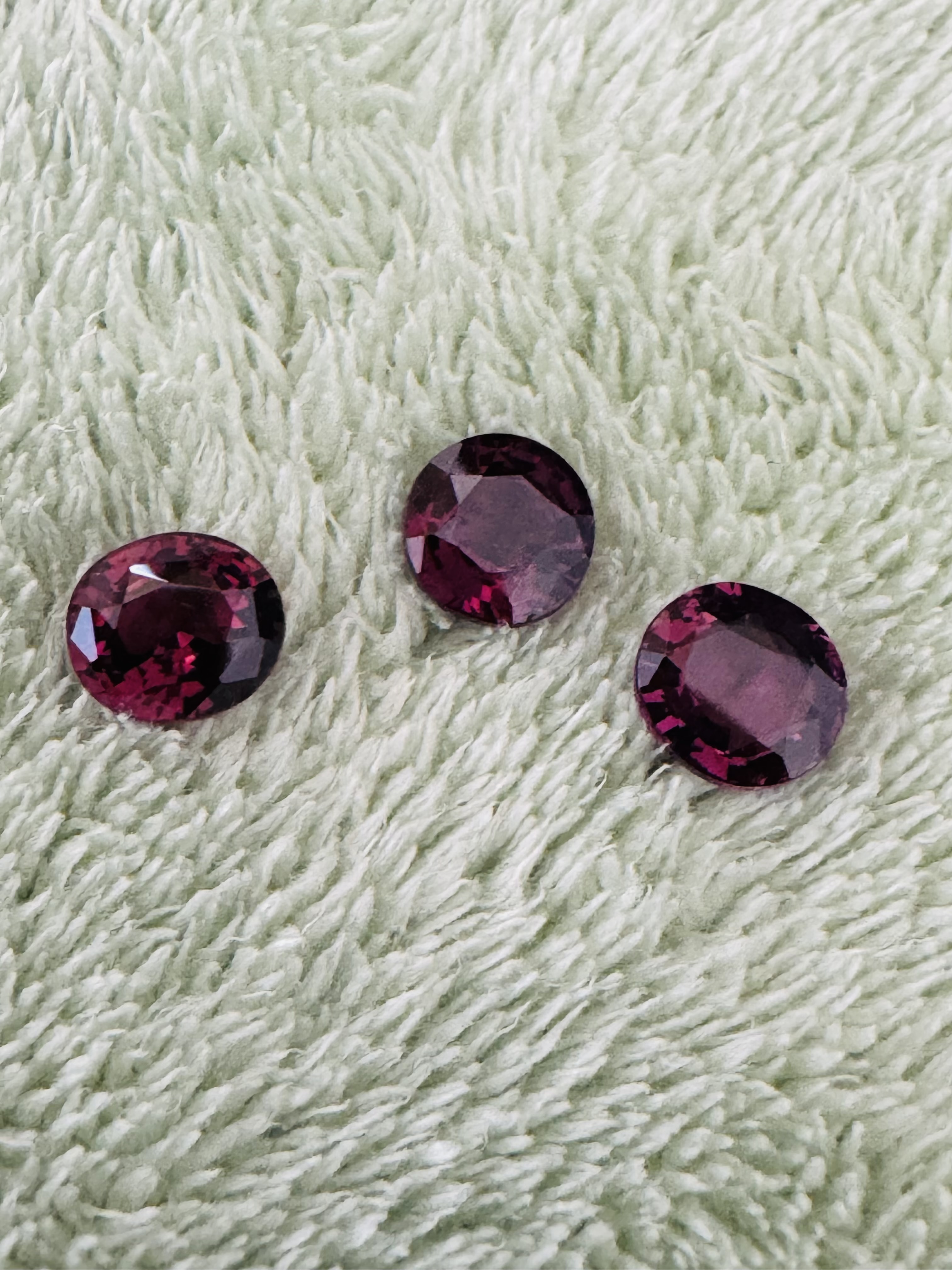 Pinkish Purple Spinel - 3Pcs - Image 4