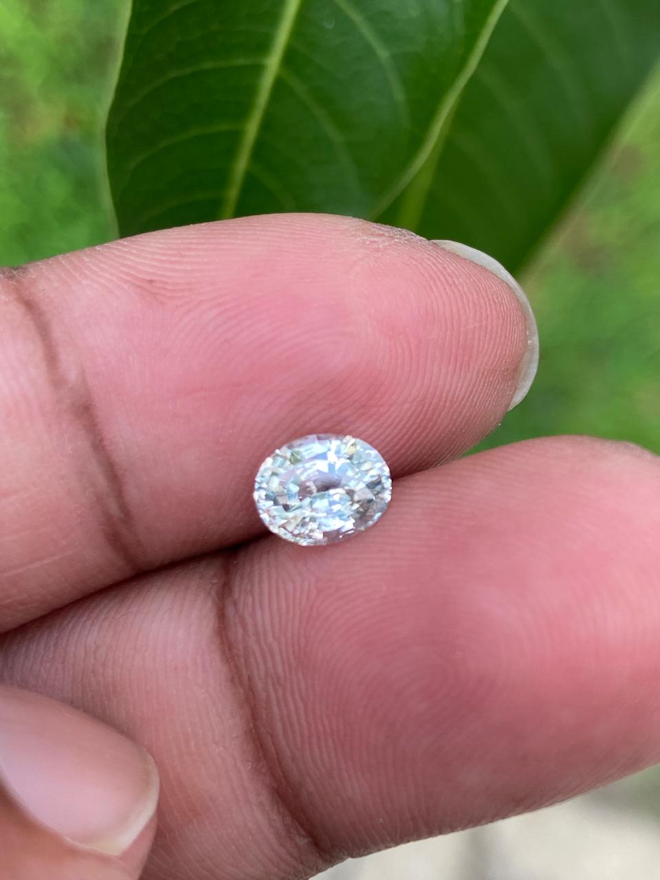 Natural White Sapphire