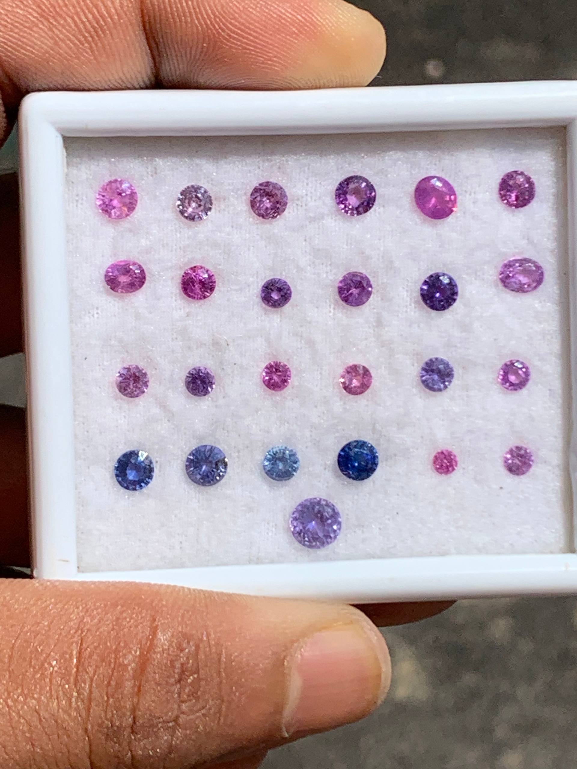 Natural sapphire mix lot (unheated)