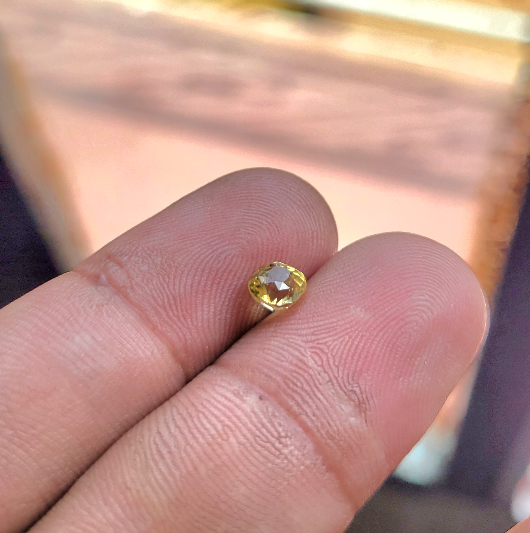 Natural Yellow Sapphire-CT -1.0 - Image 2