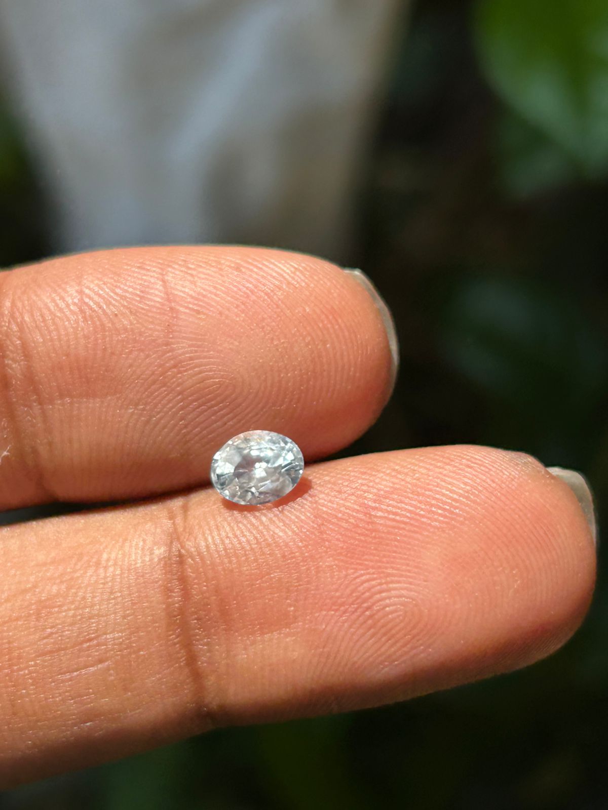 Natural White Sapphire (Unheated)